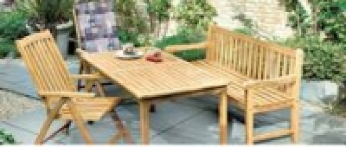 Gartenmöbelserie Nina, Tisch Bianca