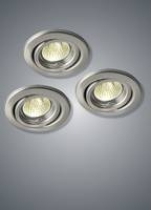 Halogen-Einbauleuchten , 3er-Set