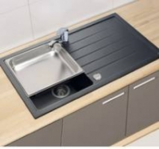 Einbausp&uuml;le Waterstation Style 100 Set Nero 129.99&nbsp;&euro;