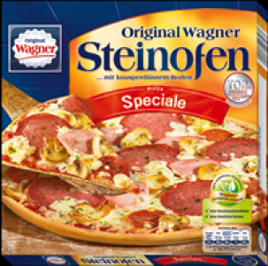 Original Wagner Steinofen-Pizza, Flammkuchen oder Pizzies 1.88 €