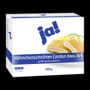 ja! H&auml;hnchenschnitten Cordon&bleu&Art