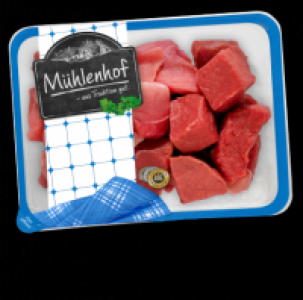 M&Uuml;HLENHOF Frisches Gulasch, gemischt 2.99&nbsp;&euro;