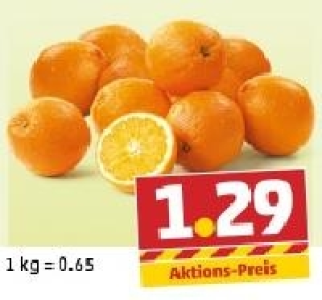 Orangen 1.29 €