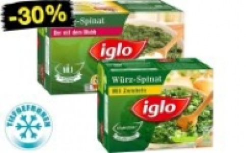 iglo Spinat 1.11 €