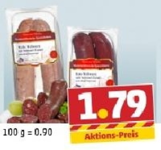 Niederschlesische wei&szlig;e oder rote Wellwurst