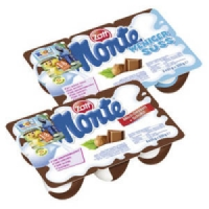 Zott Monte Milch-Dessert + Schoko 0.99 €