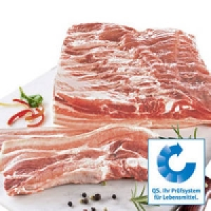 Frischer Schweinebauch