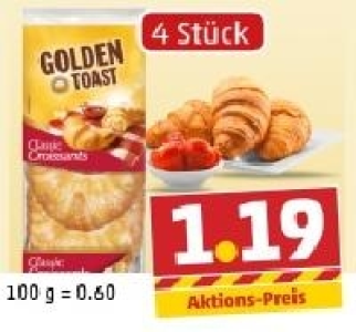 GOLDEN TOAST Classic Croissants 1.19&nbsp;&euro;