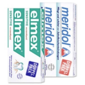 elmex Sensitive oder meridol Zahncreme 3.99&nbsp;&euro;