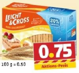 LEICHT & CROSS Knusperbrot 0.75 €