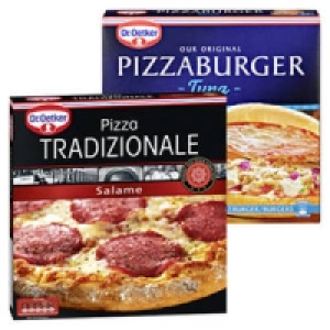 Dr. Oetker Tradizionale Salame oder PizzaBurger Tuna 2.22&nbsp;&euro;
