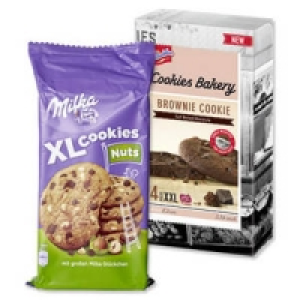 Milka Cookies XL oder De Beukelaer Cookies Bakery