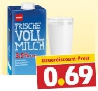 PENNY Frische Vollmilch