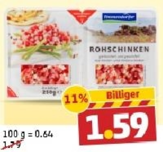 TIMMENDORFER Rohschinken