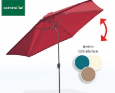 GARDENLINE&reg; Aluminium Party-Sonnenschirm, &Oslash;&nbsp;ca.&nbsp;2,92&nbsp;m