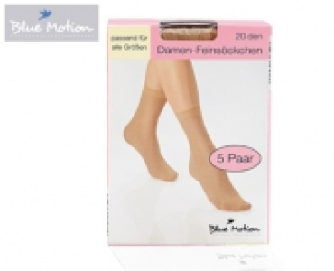 BLUE MOTION&reg;Feins&ouml;ckchen, 5&nbsp;Paar