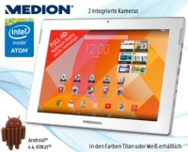 25,7 cm/10,1 Zoll Tablet-PC mit Android 4.4 MEDION&reg; LIFETAB&reg; S10346 (MD 99