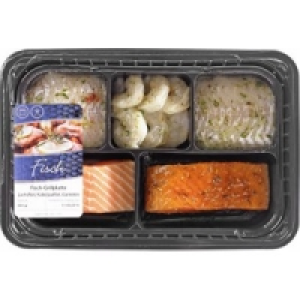 Fisch Grillplatte Mix