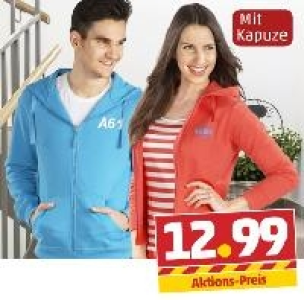 FREE LIMIT Damen-Sweatjacke oder Herren-Sweatshirt oder -Swe