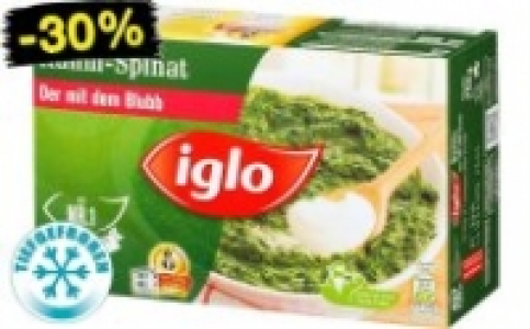 iglo Spinat 1.11 €