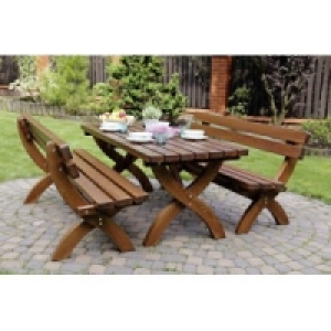 Holzgarnitur Rainbach 180 x 80 cm