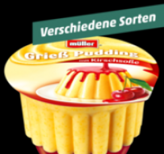 MÜLLER Pudding mit Soße 0.89 €