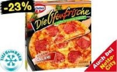 Dr. Oetker Die Ofenfrische Pizza 2.22 €