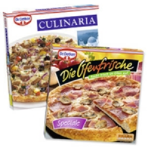 Dr. Oetker Die Ofenfrische Pizza Speciale oder Culinaria Greek Style 2.22 €