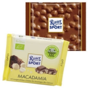 Ritter Sport Schokolade oder Bio-Schokolade 0.69&nbsp;&euro;