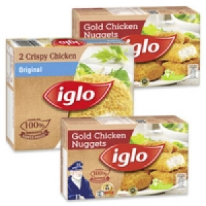 iglo 12 Gold Nuggets oder 2 Crispy Chicken Original 1.89&nbsp;&euro;