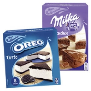 Oreo Torte oder Milka Schokokuchen Backmischung 2.99 €