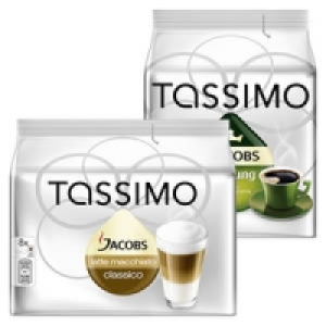 Tassimo Jacobs Caffé Crema Classico oder Latte Macchiato Classico 3.99 €