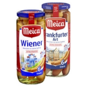 Meica Wiener, Frankfurter Art oder Geflügel-Würstchen 1.99 €