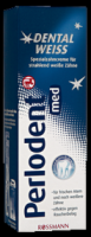 Perlodent med Dental Weiss Zahncreme