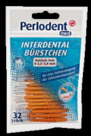 Perlodent med Interdental-B&uuml;rstchen konisch fein