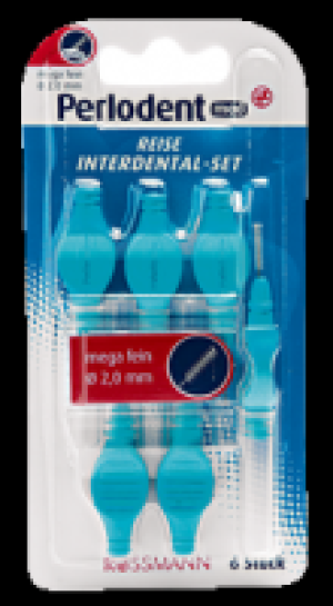 Perlodent med Reise Interdental-Set mega fein