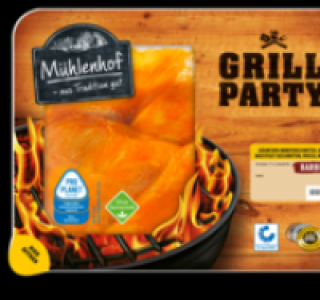 M&Uuml;HLENHOF GRILL-PARTY Frische H&auml;hnchen Minutenschnitzel