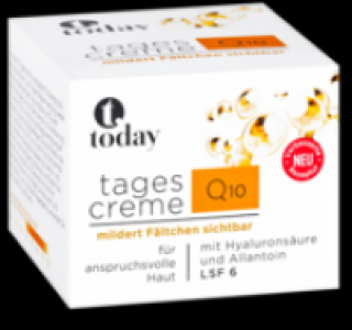 TODAY Tages- oder Nachtcreme Q 10