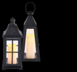 LED-Metall-Laterne