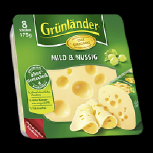 Gr&uuml;nl&auml;nder K&auml;se-Scheiben oder -W&uuml;rfel 1.59&nbsp;&euro;