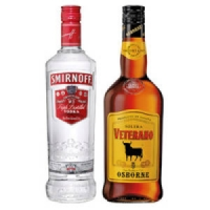 Smirnoff Vodka, Lime, Green Apple, Osborne Veterano oder 103 8.99&nbsp;&euro;