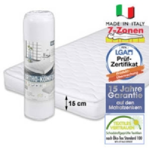 Ortho-Komfort-7-Zonen-Matratze 59.95&nbsp;&euro;