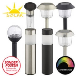 LED-Solar-Gartenleuchte 2.99&nbsp;&euro;