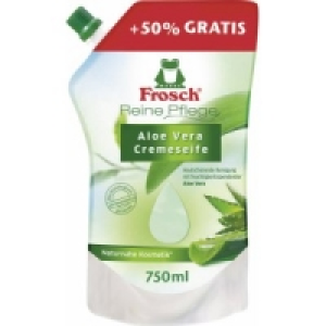 Frosch Pflegeseife Nachf&uuml;ller + 50 % Inhalt Gratis