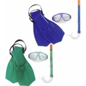 Schnorchel-Set mit Flossen