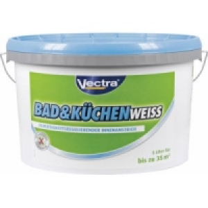 VECTRA Bad- und K&uuml;chenweiss 5 Liter