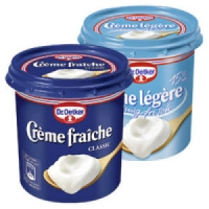 Dr. Oetker Crème fraîche 0.59 €