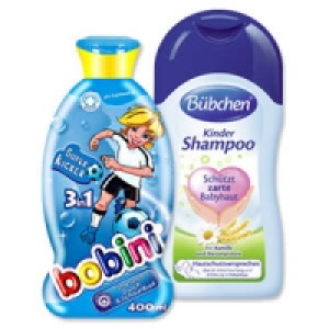 bobini Shampoo & Schaumbad oder Bübchen Baby Shampoo 1.79 €