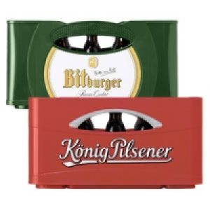 Bitburger Pils Stubbi oder König Pilsener Steinie 8.99 €