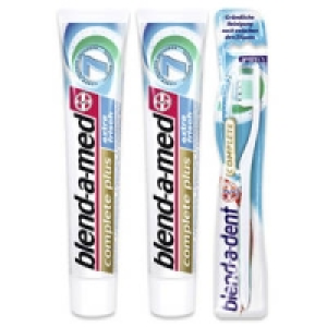 blend-a-med Complete Zahncreme oder blend-a-dent Zahnb&uuml;rste Complete 0.89&nbsp;&euro;